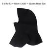 Wetsuit Hood 3mm Thermal Swim Surf Diving Hood Sun UV Protection Quick Drying for Men Women S M for 53 ~ 58cm / 20.87 ~ 22.83in Head Size
