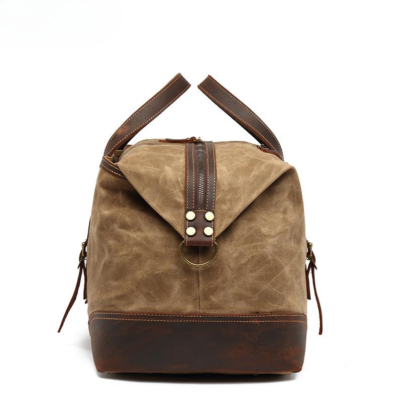 Torba podróżna do kabiny Europa i Stany Zjednoczone Retro Wodoodporna Płócienna Torba Podróżna Torba Duffel Torba Sportowa do Przechowywania