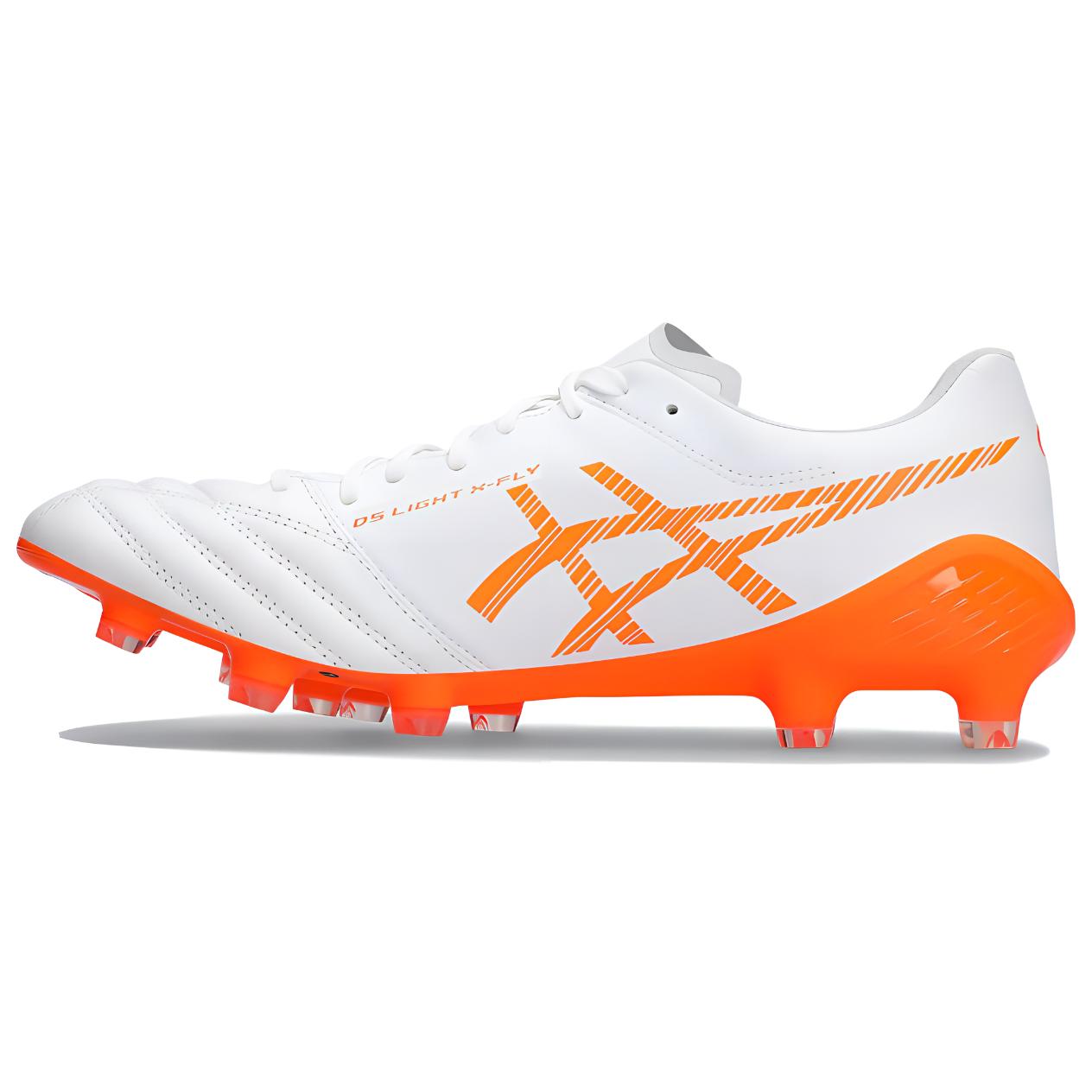 

Asics DS LIGHT X-FLY 5 White Shocking Orange Sneakers 1101A047-102 41.5 белый