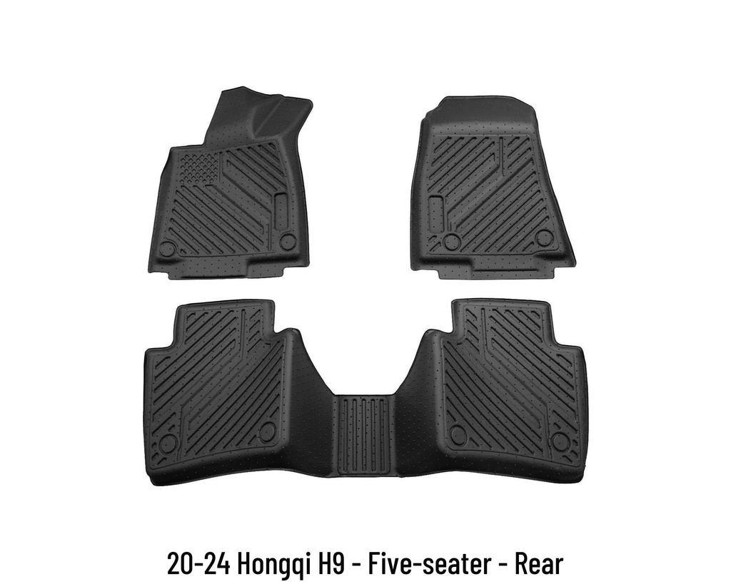 Hongqi H9 TPE Anti-slip Floor Mats: Easy-to-Clean Eco-friendly Interior Upgrade (2020-2024)