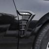 For X1 Car Accessories Carbon Black Car Fender Side Vents Air Flow Intake Hole Grille Sticker Cover