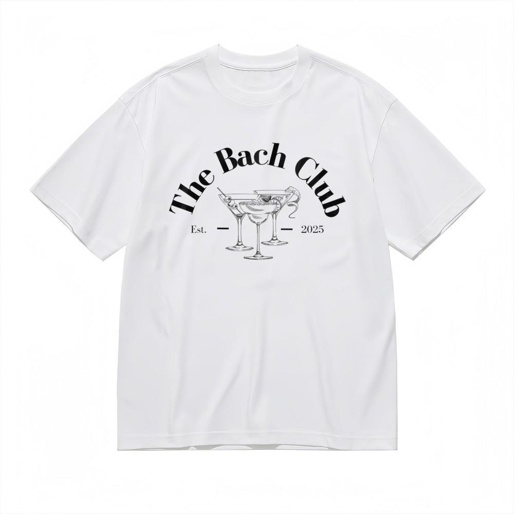 

Women s T-shirt With Minimalist Mixology Art Graphic Unisex White 100%Cotton Top XL