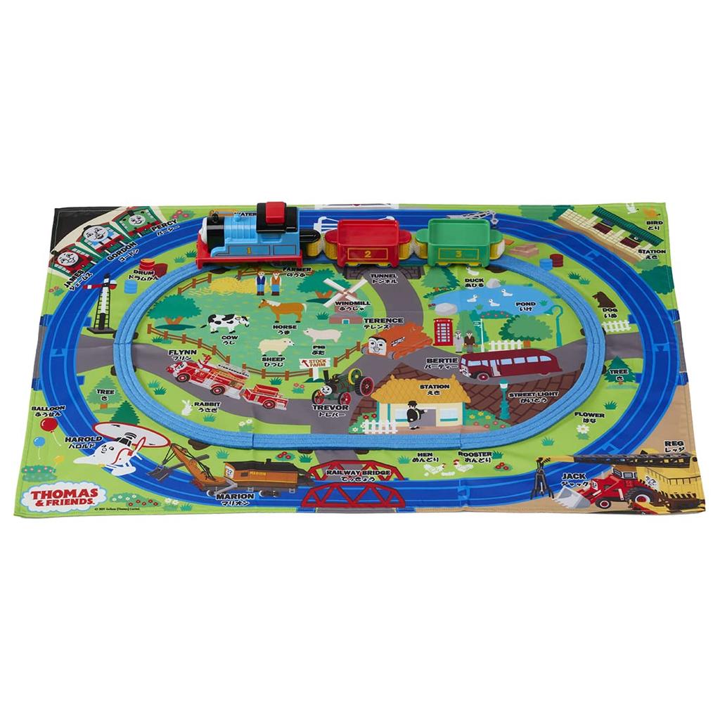 Takara Tomy Thomas Push and Easy First Plarail Thomas the Tank Engine Train Toy for Years Meets Toy Safety ST Mark "Plarail Go! Set" 1.5 Old,