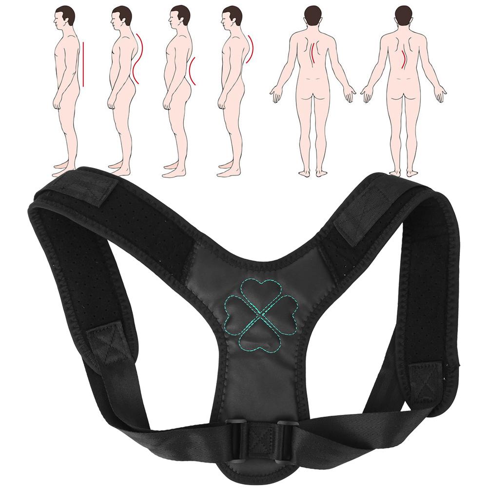 Children Neoprene Humpback Correct Belt Clavicle Support Kid Sitting Spine Posture Conceal Corrector