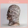 Latex-Mumienmaske für Halloween mit DIY-Gruseleffekt für Kostüm- und Partyzwecke