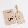 Unisex Passport Cover Wallet Holder PU Leather Card Holder Passport Case Travel Essentials for Women Men Family Vacation