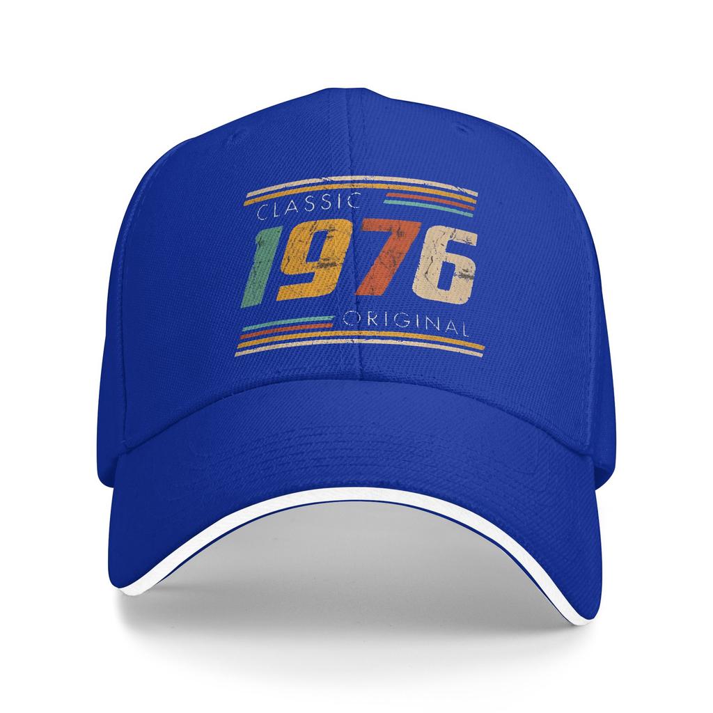 Vintage 1976 Limited Edition Baseball Cap Y2k Funny Trucker Hat Spring Men Adult Kpop Rock Baseball Caps