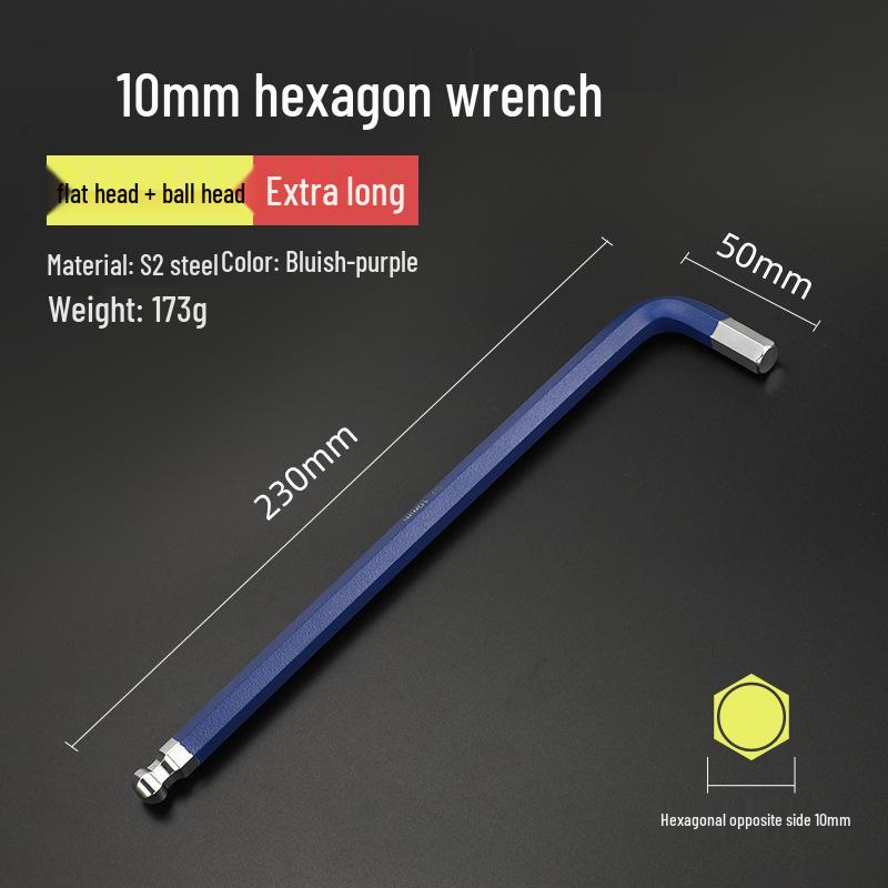 Bangyuan Industriequalität Farbiger Sechskantschlüsselsatz (1.5-10MM)