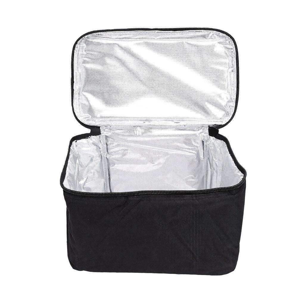 Sac à déjeuner isotherme étanche anti-fuite doublure en feuille d'aluminium glacière portable pour pique-nique pour la maison la voiture le voyage le bureau Utilisation 10L