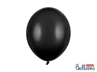 Strong Latex Balloons, Black, Pastel Black, 30Cm, 100 Pcs.