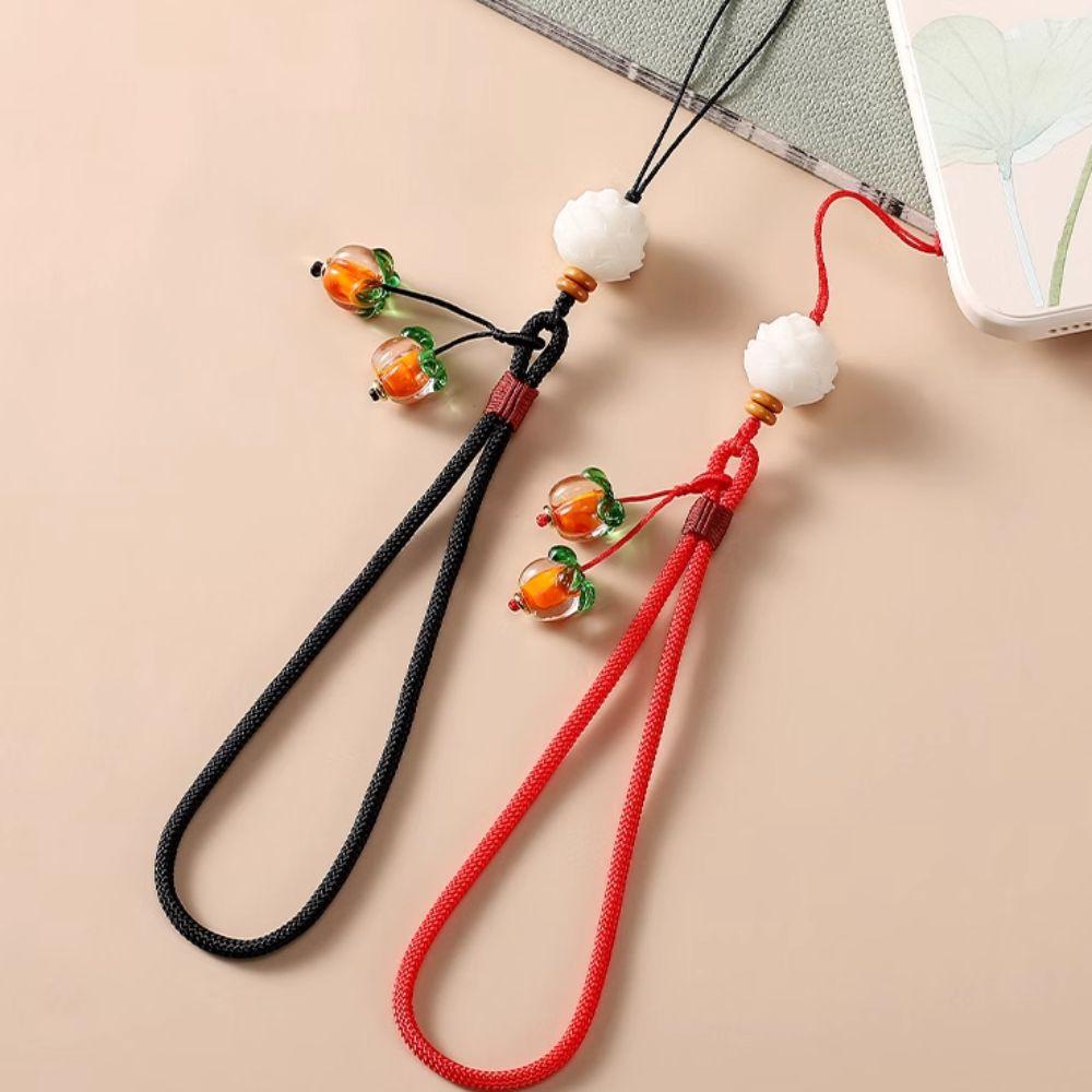 Anti-Lost Mobile Phone Lanyard Glass Cell Phone Lanyard Mobile Phone Strap  Gift for Women
