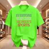 Everyone Watches Unisex Sports T Shirt Sports Tee Feminist Graphic Tshirts Short Sleeve Tshirt Youth Tee Streetwear Clothing Tops