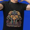 Egyptian Goddess Unisex Tee, Hieroglyphs T-shirt, Ancient Mystery Design  #26, Unisex T-Shirt