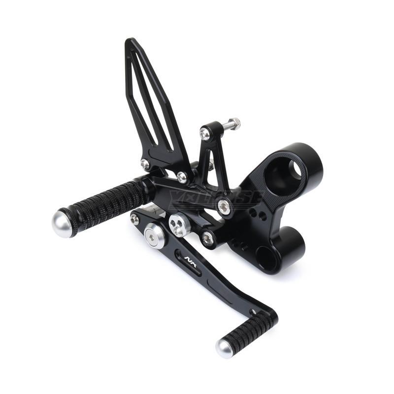 Motorcycle Accessory CNC Footrests Rearset Rear Footpeg Foot Rests For 800NK 800 NK 2023 2024 2025