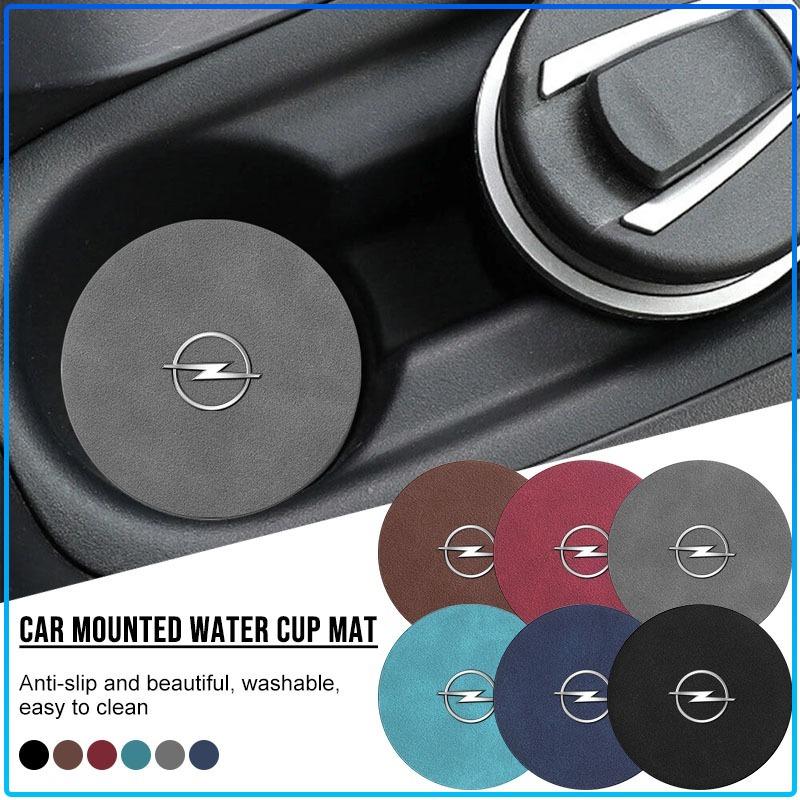 

Car Styling Auto Coaster Water Cup Slot Non-Slip Mat Pad For Opel Astra H G Corsa Insignia Astra Antara Meriva Zafira Interior 1pcs чёрный
