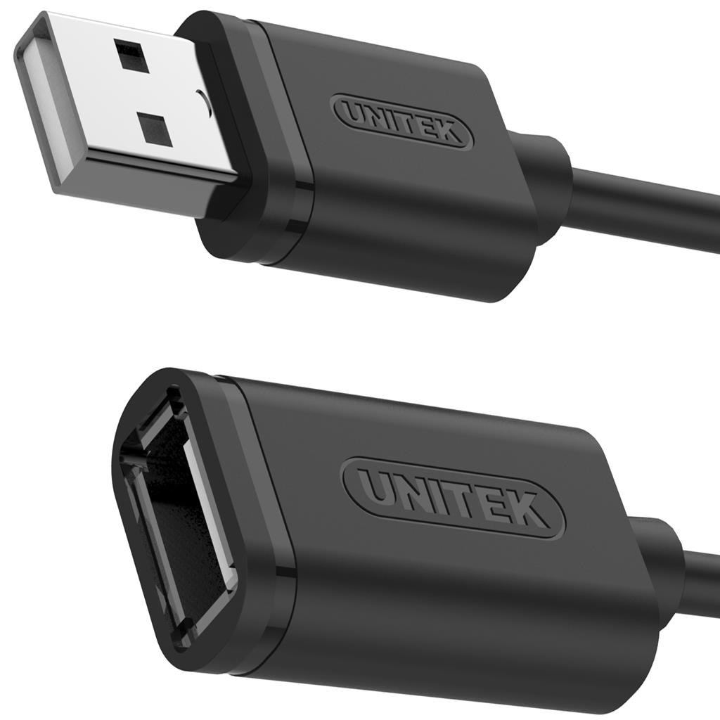 Kabel Unitek Y-C417GBK przedłużacz USB 2.0 AM-AF 3,0m