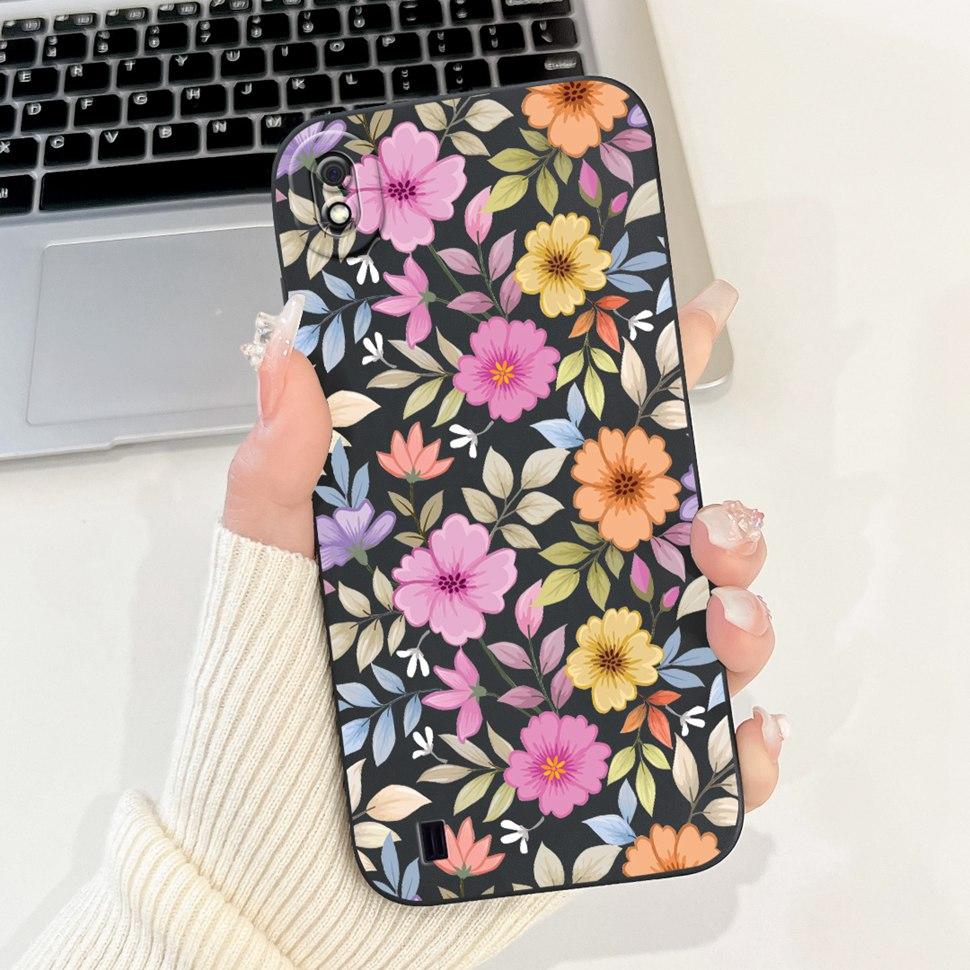 Schutzhülle für Samsung Galaxy A10 Hülle Niedlicher Hase Weiches Silikon Funda für Samsung A10 A105F A105G GalaxyA10 Handygehäuse