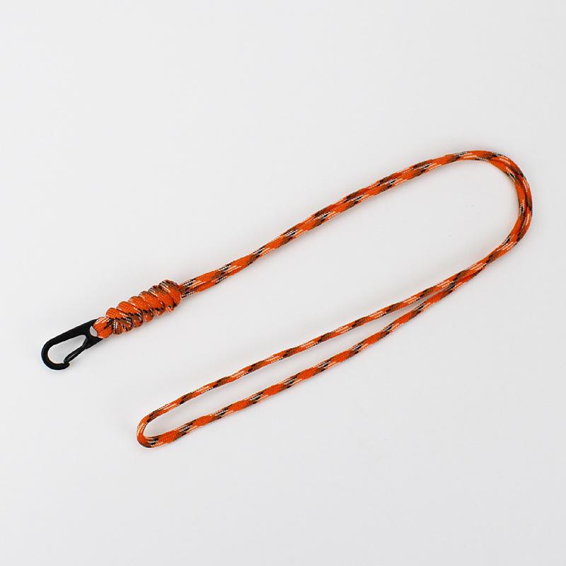 1 Stück geflochtenes Sicherheits-Hänge-Halsband-Lanyard für Handyhülle, Ausweis-Namensschildhalter, Männer Frauen Autoschlüssel, Anti-Verlust-Schlüsselanhänger