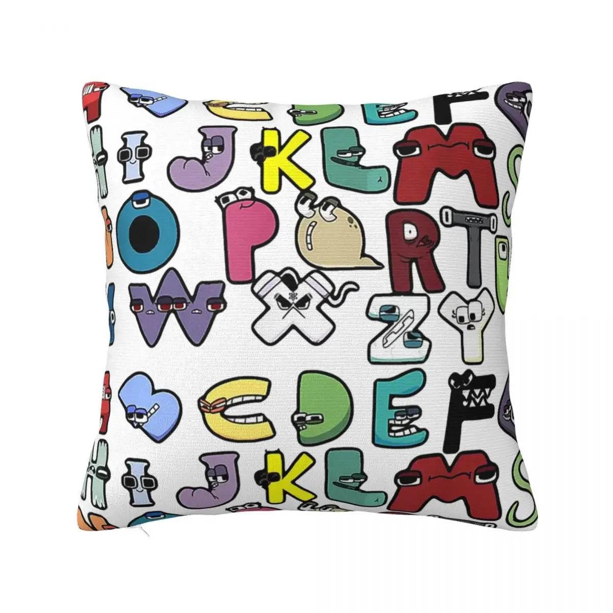 

Костюм для мальчиков Квадратные наволочки Полиэстер Домашнее обучение Буквы Наволочка для подушки Милый декор Наволочка 66x66cm бежевый