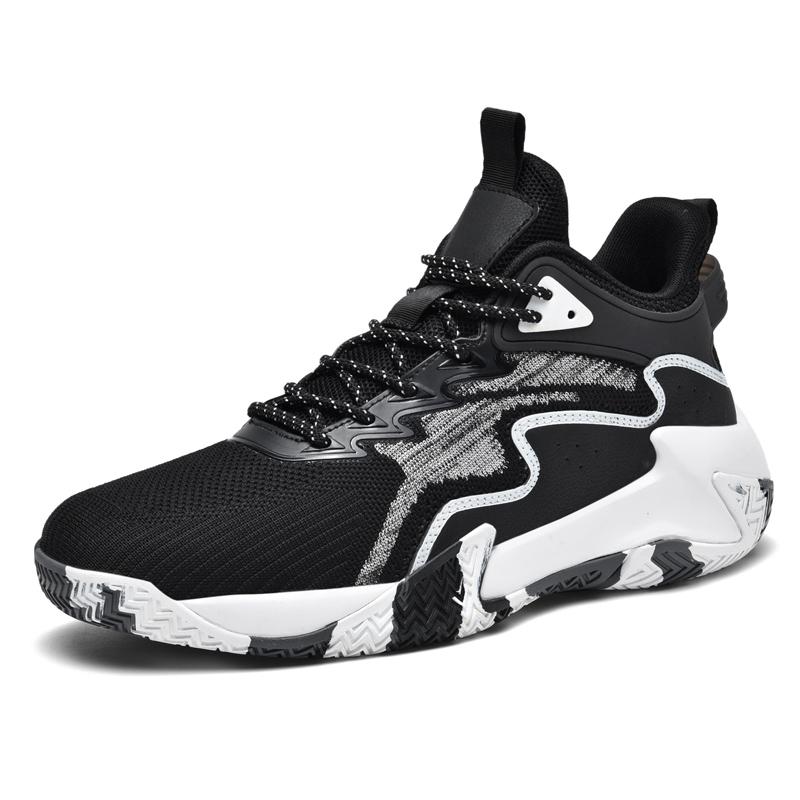 New Basketball Shoes Men Breathable Cushioning Sneakers Rebound  Anti Slip Lightweight  Comfortable Outdoor Training Sneakers