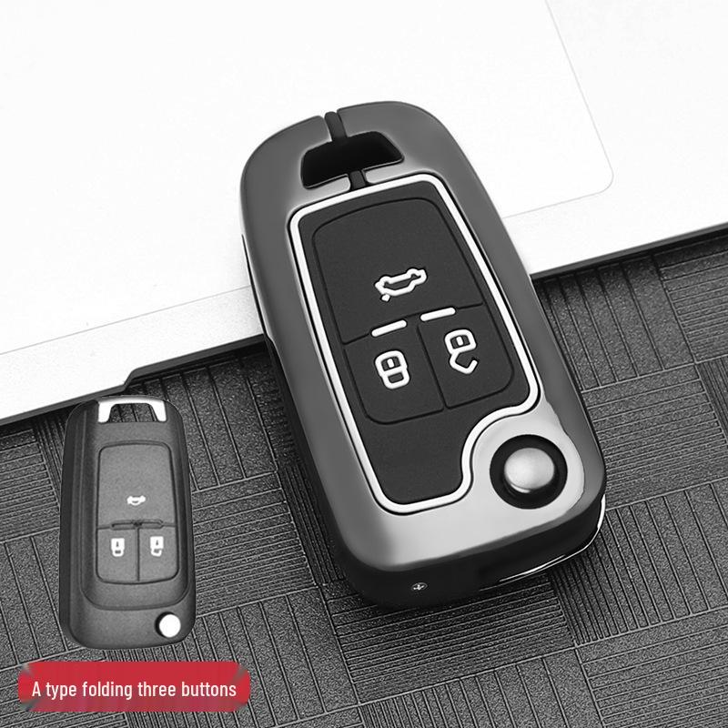 

2021 Buick Excelle GT Key Cover for Women - New Facelift Car Key Shell with Buckle