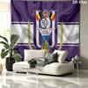 RSC Anderlecht Wall tapestry, aesthetic printed fabric blanket, suitable for bedroom, living room, and home decor.