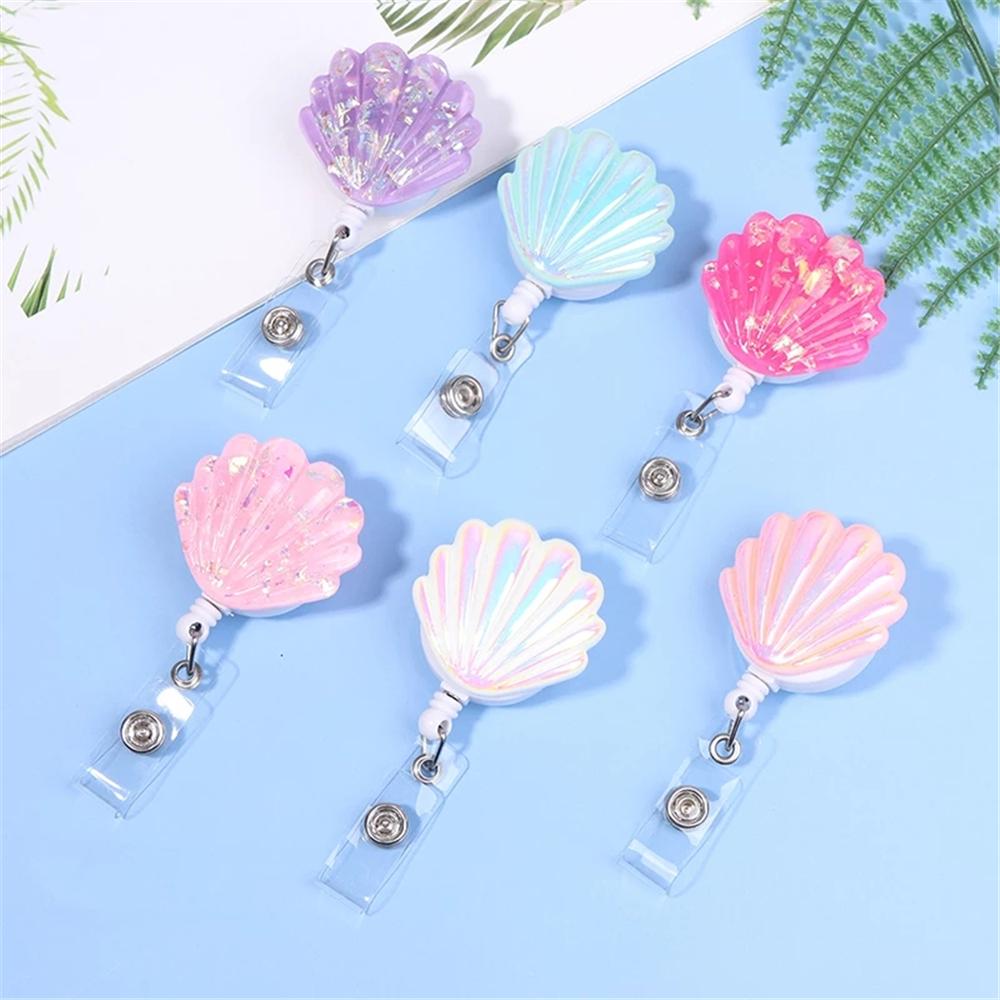 Business Card Name Tag Holder ID Card Retractable Badge Nurse Doctor ID Badge Holder School Supply