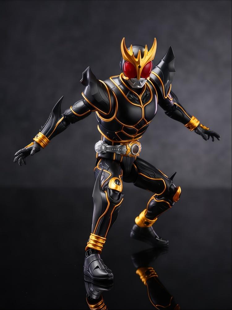 18cm Genuine Blokees Kamen Rider Kuuga Ultimate Form Legend Edition Action Figure Assembled Model Toy Collectible Gift