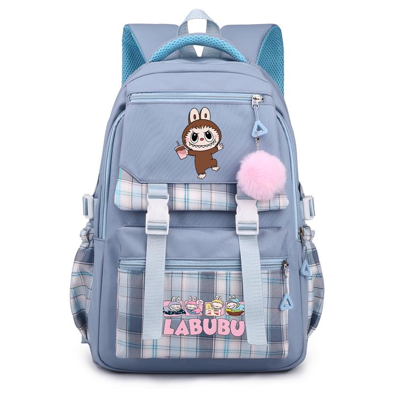 Cute Printed Backpack Large Capacity Waterproof Bookbag Boy Girl Schoolbag Women Travel Bag Kid Birthday Gift Mochila