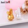 StellaLou S999 Sterling Silver Cartoon Bead for DIY Jewelry & Braided Rope Accessories