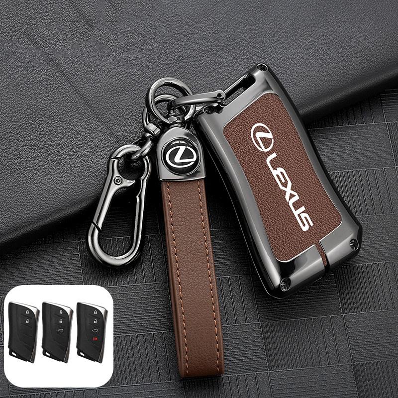 2026 Hot Interior Stickers Leather Car Key Case Fob Cover Shell For Lexus UX ES UX200 UX250h ES200 ES300h ES350 US200 US260h Pro