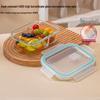 ZISIZ Double-Layer Glass Lunch Box Set