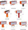 Solar LED Strobe Warning Light for Road Construction and Safety Cones