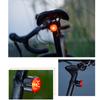 6 Light Modes High Brightness Cycling LED Tail light Waterproof Bike Rear Lamp Bicycle Intelligent Brake Tail Light USB Charge