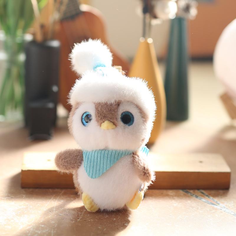 Cute Little Penguin Pendant Plush Toy Doll Cartoon Bag Hanging Keychain Rag Doll Doll