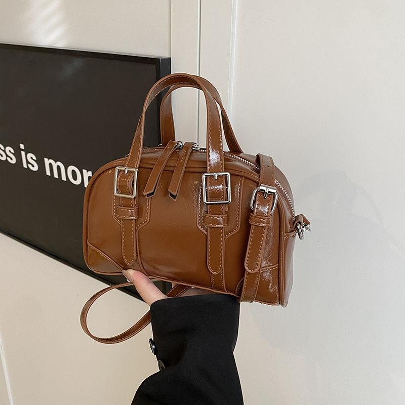 Trendy texture popular bag hand bag versatile women's bag retro underarm shoulder bag women's bag