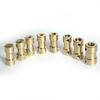 2mm/2.3mm/3mm/3.17mm/4mm/5mm/6mm Miniature Brass Rigid Coupling Motor Transmission Connector