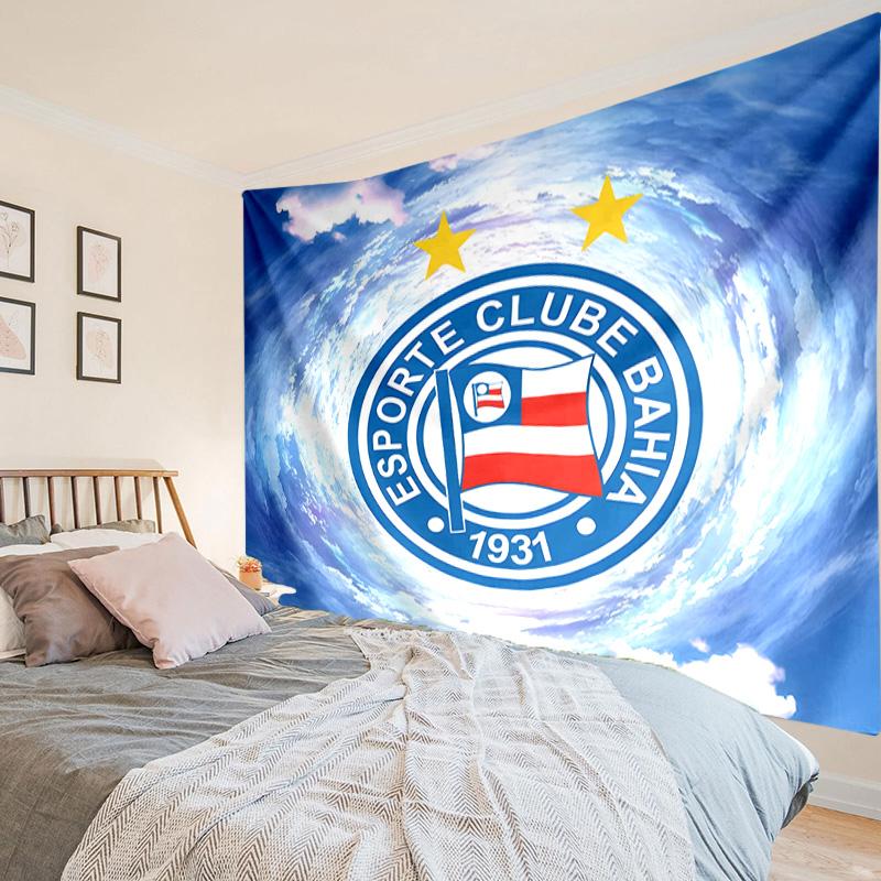 1PC Esporte Clube Bahia Tapestry Hanging for Bedroom,Livingroom, Playroom,Decor Art Room Wall Tapestry Holiday and Birthday Gifts