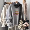 Women's Long Sleeve Sweatshirt Crew Neck Casual Pullover Printed Graphic Oversized Top
