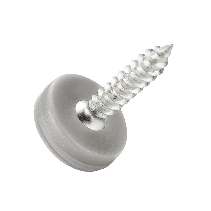 Decorative Snap-On Screw Caps for 3mm-5mm Screws