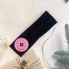 Y2K Retro Boho Breeze Wind Dot Stretch Women's Hairbands Korean Ins Fashion Wide Headbands Yoga Sports Dating Hair Accessories