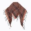 Stilvolles Unisex Arabisches Kopftuch in der Größe 100x100cm Vielseitiges Nackentuch Sonnenschutz-Accessoire mit Quasten
