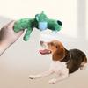 Plush Dog Toy Squeaky Interactive Soft Puppy Chew Toy Indestructible Stuffed Animal Dog Toy for Aggressive Chewers Teething Toy