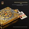 Authentic Mani Huacai · Eight Treasures Gold Wheel Tangka Box Pendant Buddha Talisman