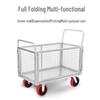 Jimei Foldable Warehouse Mesh Hand Truck