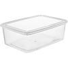 Transparent Commercial Food Storage Container with Lid