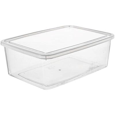 Transparent Commercial Food Storage Container with Lid