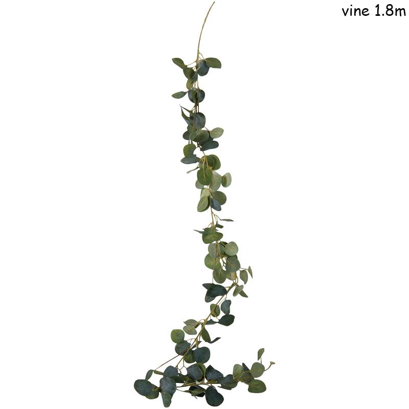 Artificial Mixed Eucalyptus Willow Leaves Stems DIY Bouquets Floral Faux Eucalyptus Garland Arrangement Home Wall Decor Wedding