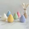 1pc pear shaped silicone candle mold, irregular silicone mold, suitable for making aromatherapy candles and resin crafts