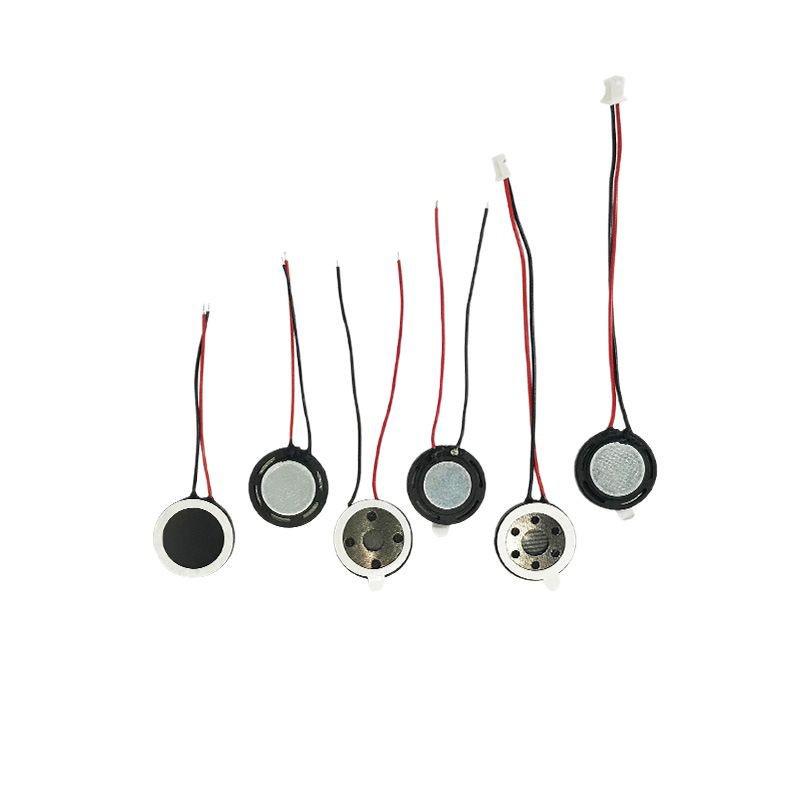15MM Plastic Speaker, Internal Magnet, Wired, 8 Ohms, 1W/0.5W, Toy/Security Mini Voice Speaker